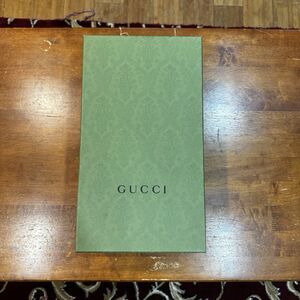Gucci Green Dust Bag Gift Storage Empty Box 14.5x8.5x5